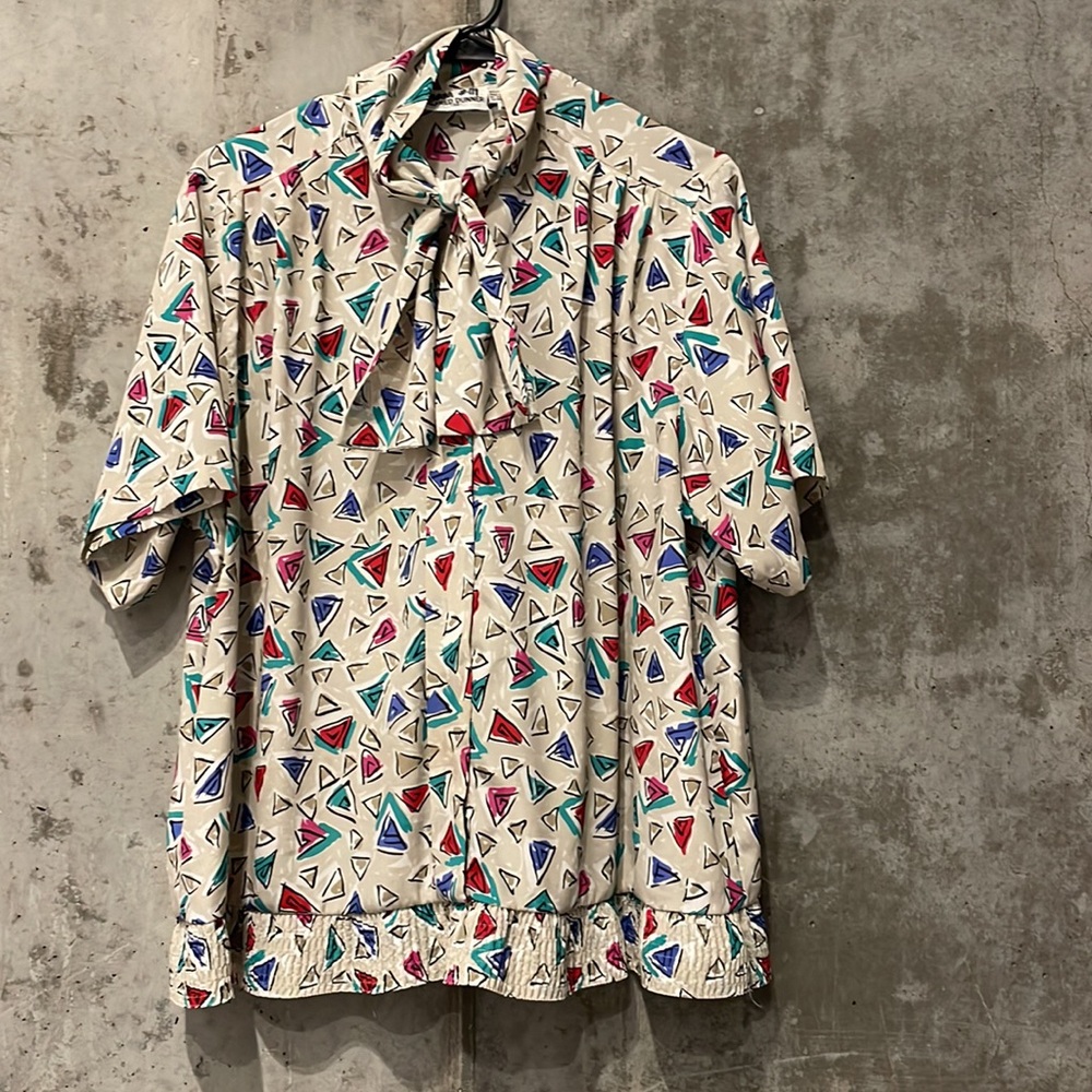 Colorful Geometric Print Shirt - Picture 2 of 7